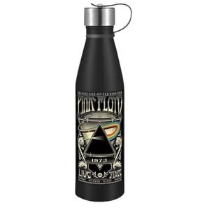 Pink Floyd Black Water Bottle with 1973 Design Dark Side Of The Moon